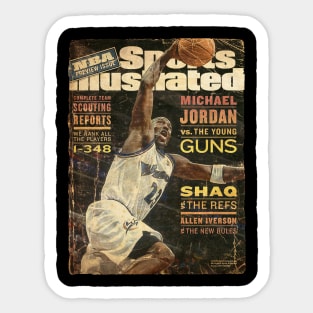 COVER SPORT - SPORT ILLUSTRATED - THE YOUNG GUNS Sticker